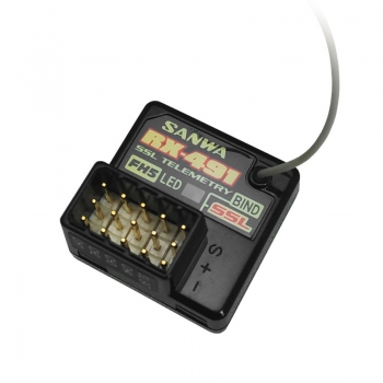 Autoempfänger - SANWA RX-491 2,4 GHz FHSS-5